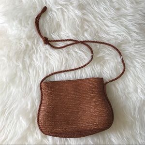 Vintage Small Rattan Purse